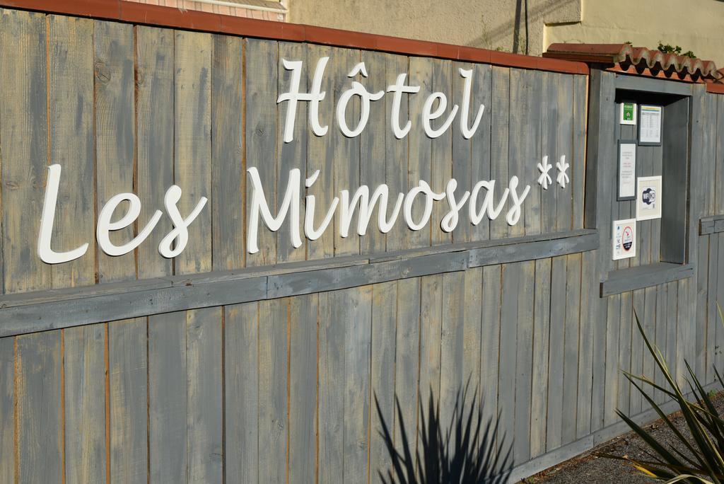 Hotel Les Mimosas Аржеле-сюр-Мер Екстер'єр фото