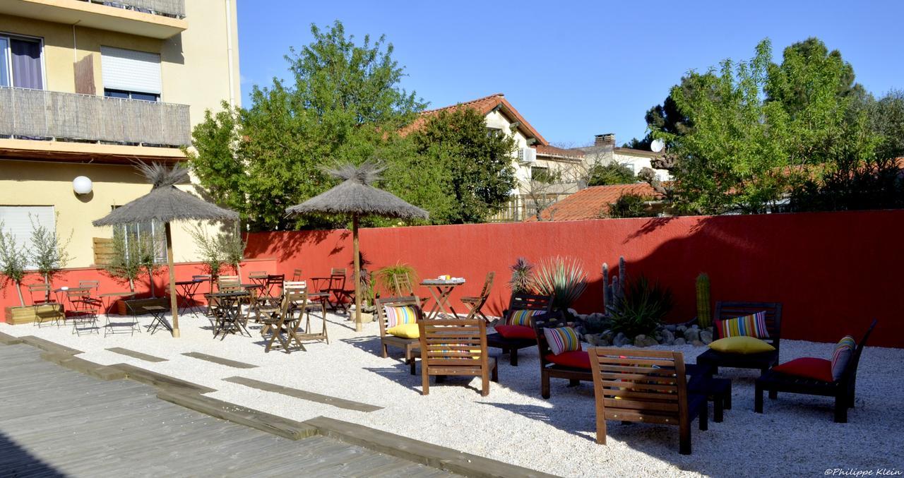 Hotel Les Mimosas Аржеле-сюр-Мер Екстер'єр фото